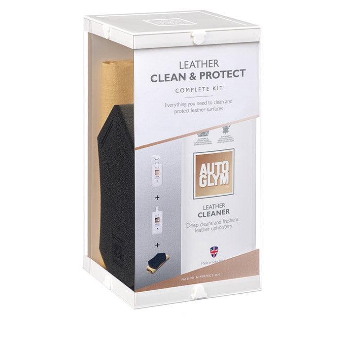 Læderpleje kit til bil - rengøring & næring, Autoglym