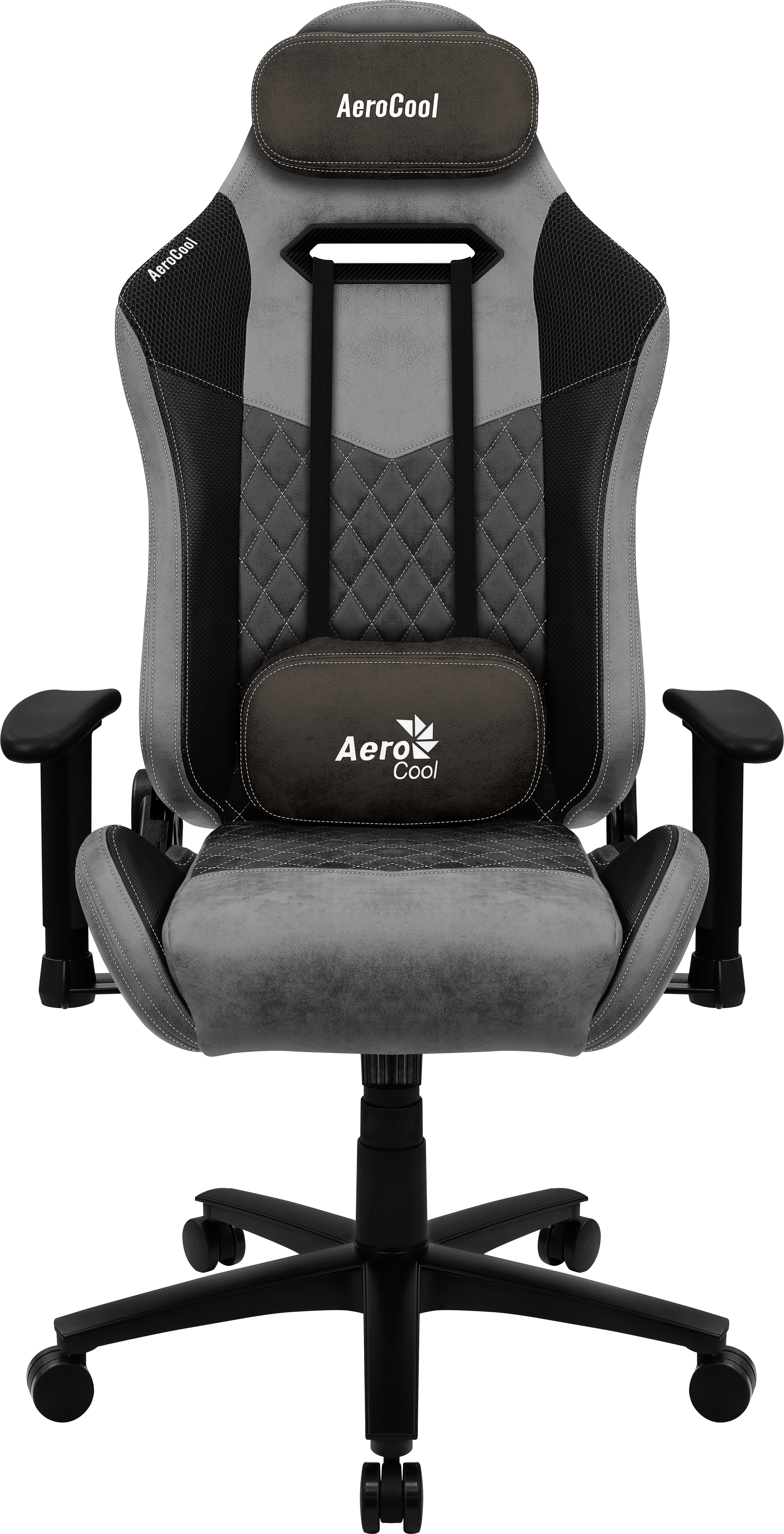 AeroCool DUKE Gamer Stol Sort Grå