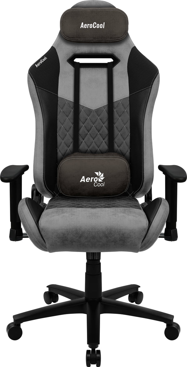 AeroCool DUKE Gamer Stol Sort Grå