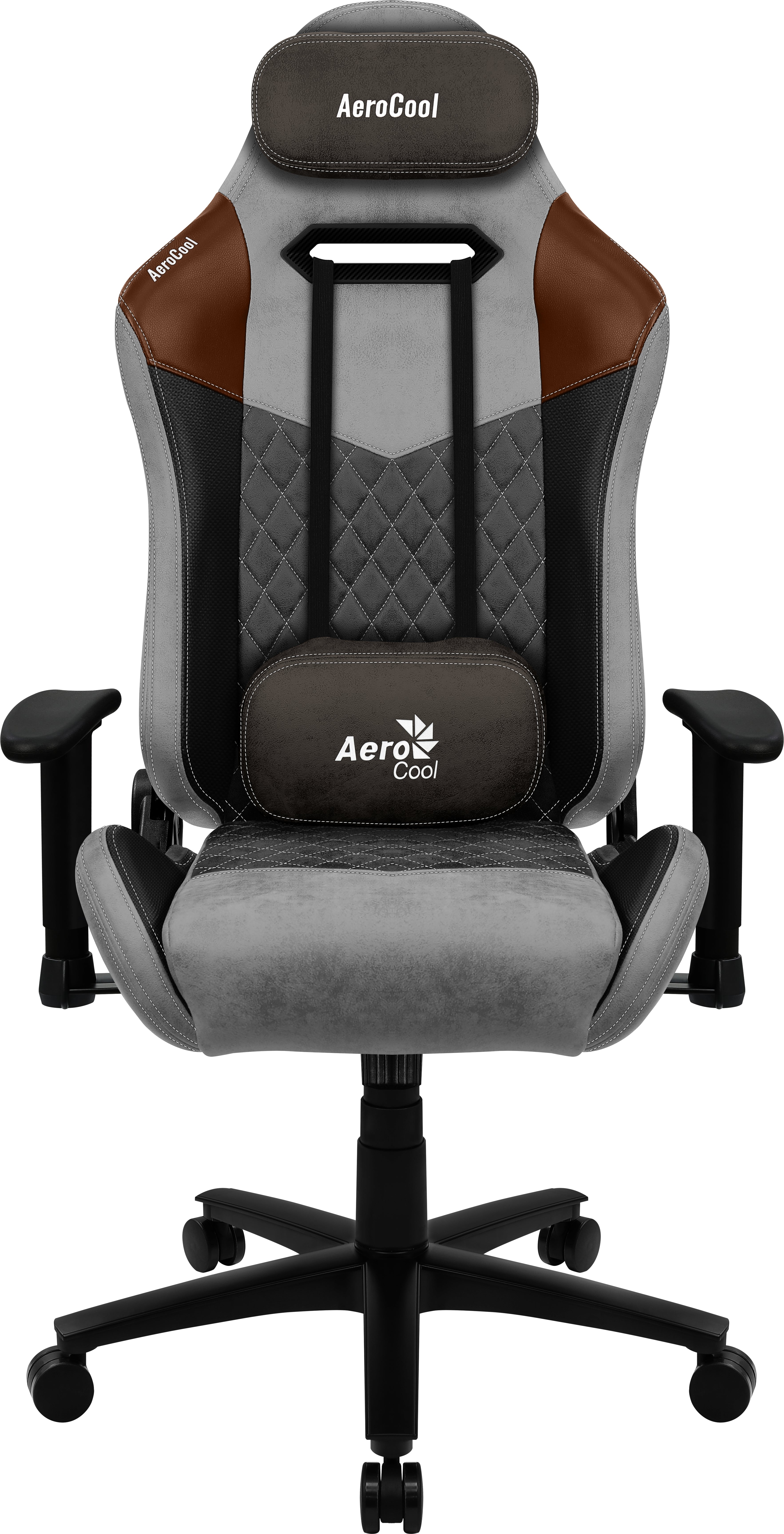 AeroCool DUKE Gamer Stol Brun Grå