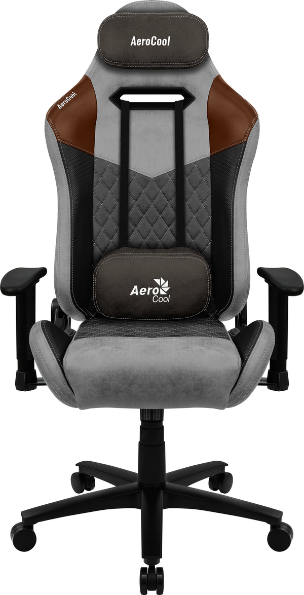 AeroCool DUKE Gamer Stol Brun Grå