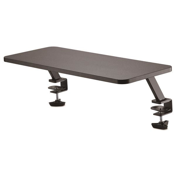 StarTech.com Monitor Riser Stand - Clamp-on Monitor Shelf for Desk - Extra Wide 25.6 (65 cm) For up to 34 Monitors - Black (MNRISERCLMP) Monteringssæt Monitor Op til 32