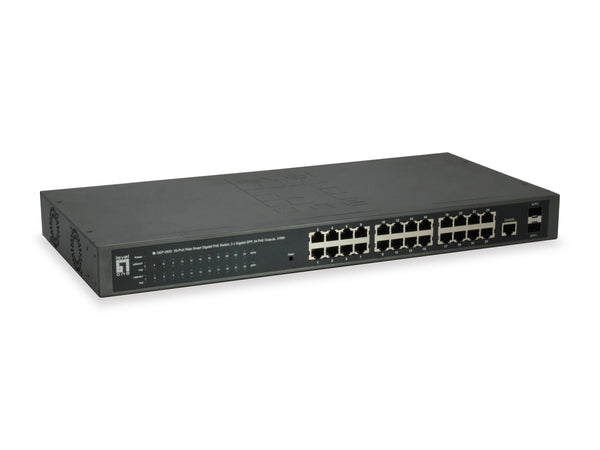LevelOne GEP-2652 Switch 26-porte Gigabit  PoE+