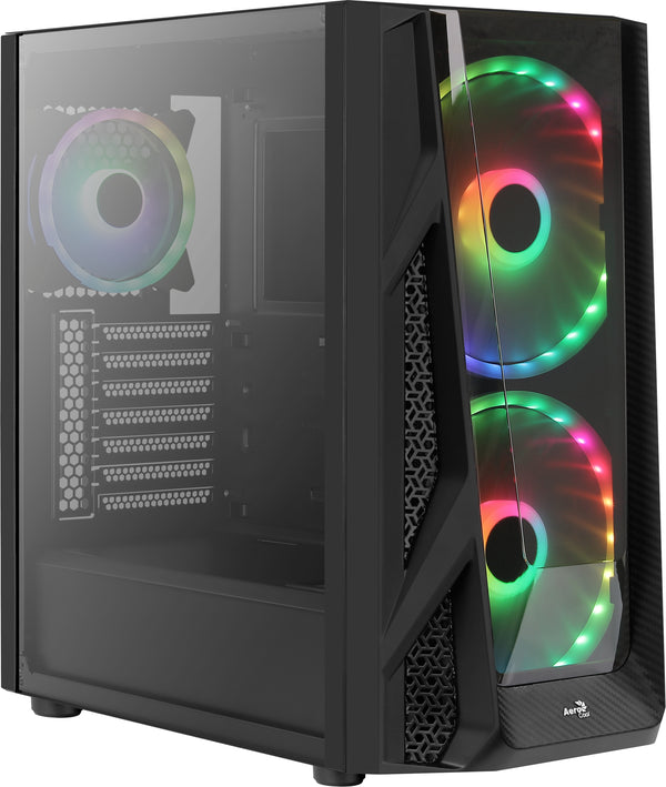 AeroCool NightHawk Duo Tower Udvidet ATX Sort