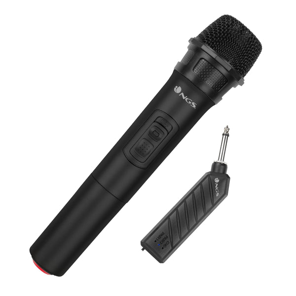 NGS Singer Air Trådløs mikrofon Trådløs -52dB Envejs Sort