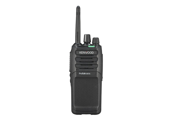 Kenwood TK-3701DE to-vejs radio 48 kanaler 446 - 446.2 MHz Sort