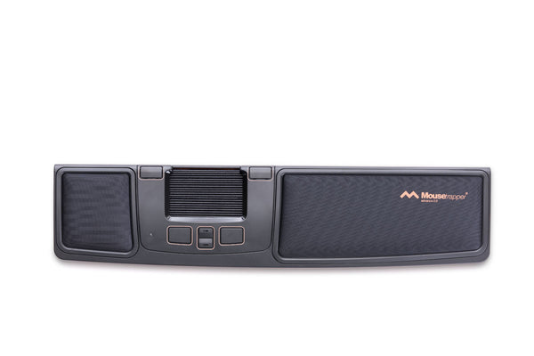 Mousetrapper Advance 2.0 Sort Orange Mousetrapper-kontrolmåtte