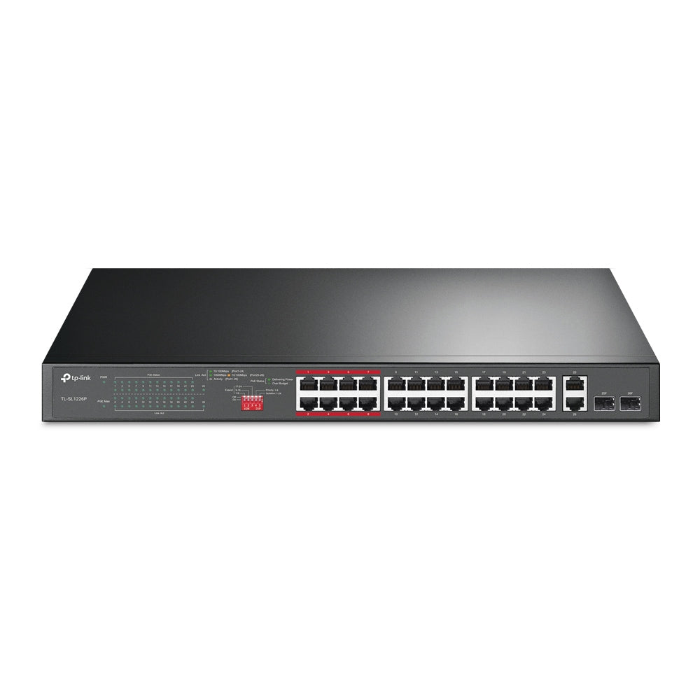 TP-Link TL-SL1226P Switch 26-porte 10/100  PoE+