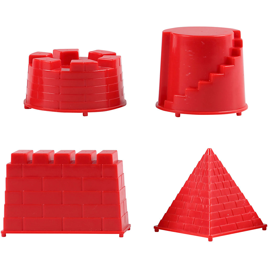 Sandforme, str. 3,5-9,5 cm, 36 stk./ 1 pk.