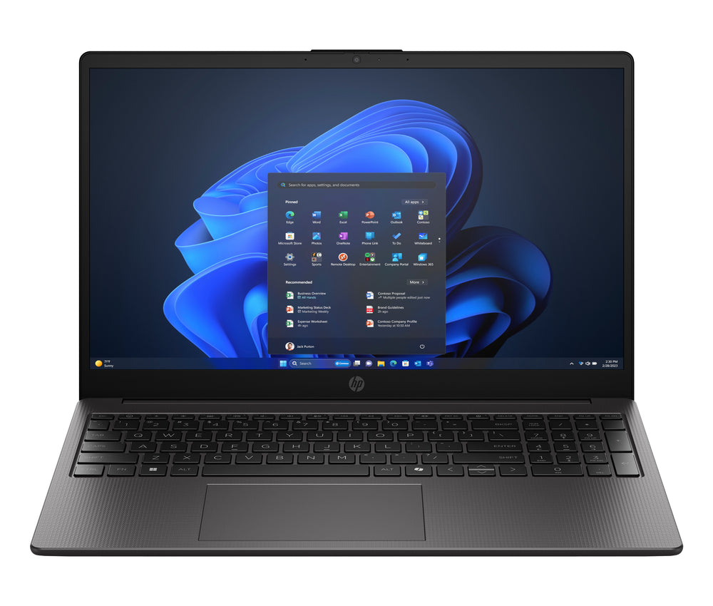 HP 255R 15.6 inch G10 Notebook PC AMD Ryzen™ 5 7535U Laptop 39,6 cm (15.6) Fuld HD 16 GB DDR5-SDRAM 256 GB SSD Wi-Fi 6 (802.11ax) Windows 11 Home