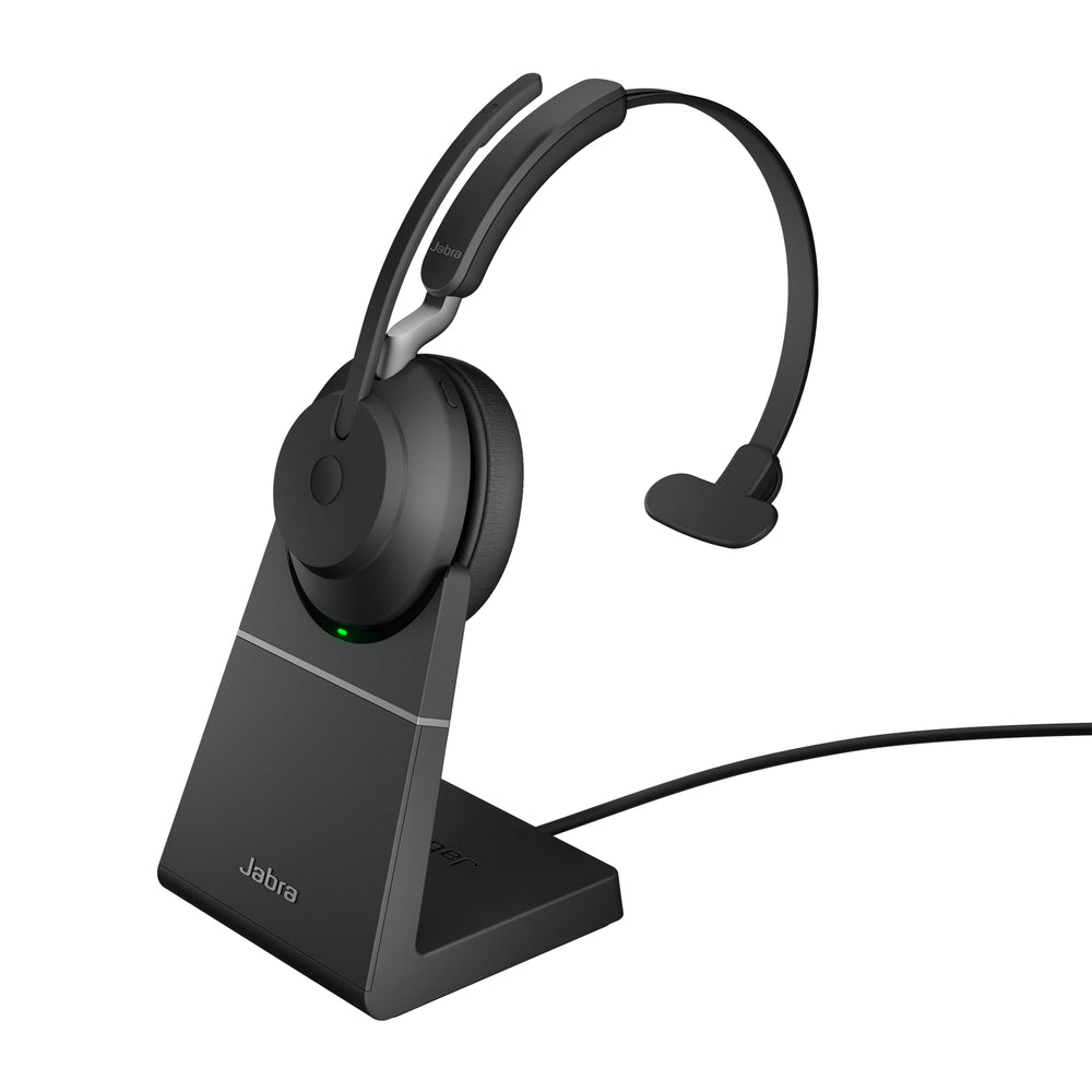 Jabra Evolve2 65 UC Mono Trådløs Headset Sort