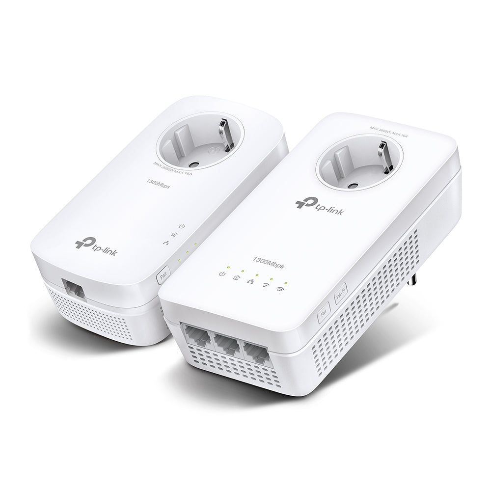 TP-Link TL-WPA8631P KIT Gigabit Powerline-adaptersæt 1300Mbps  WiFi
