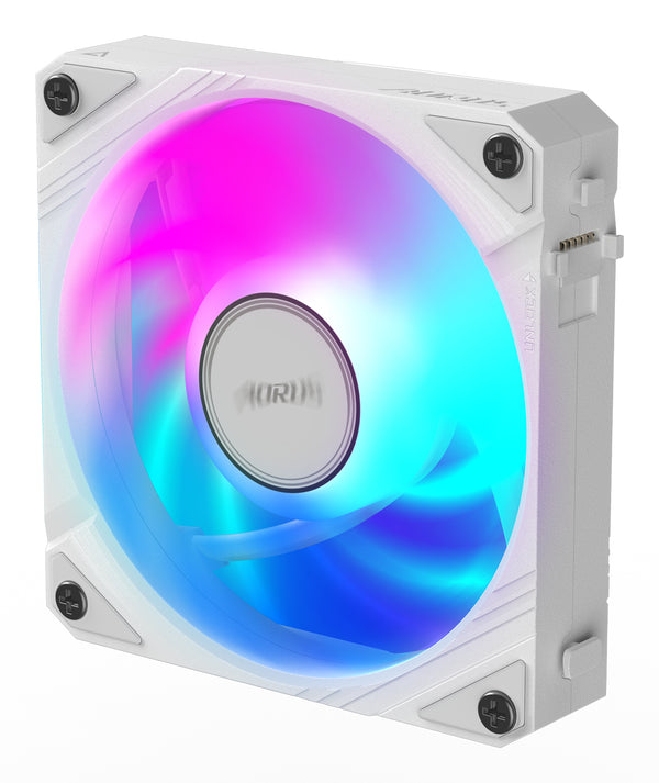 Aorus Fan 1-pack Hvid 120 mm