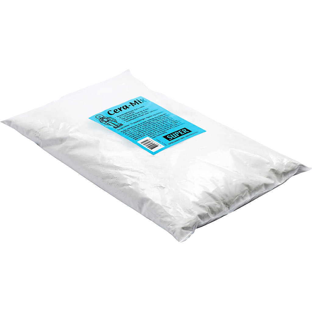 Cera-Mix Super Støbemasse, hvid, 5 kg/ 1 pk.