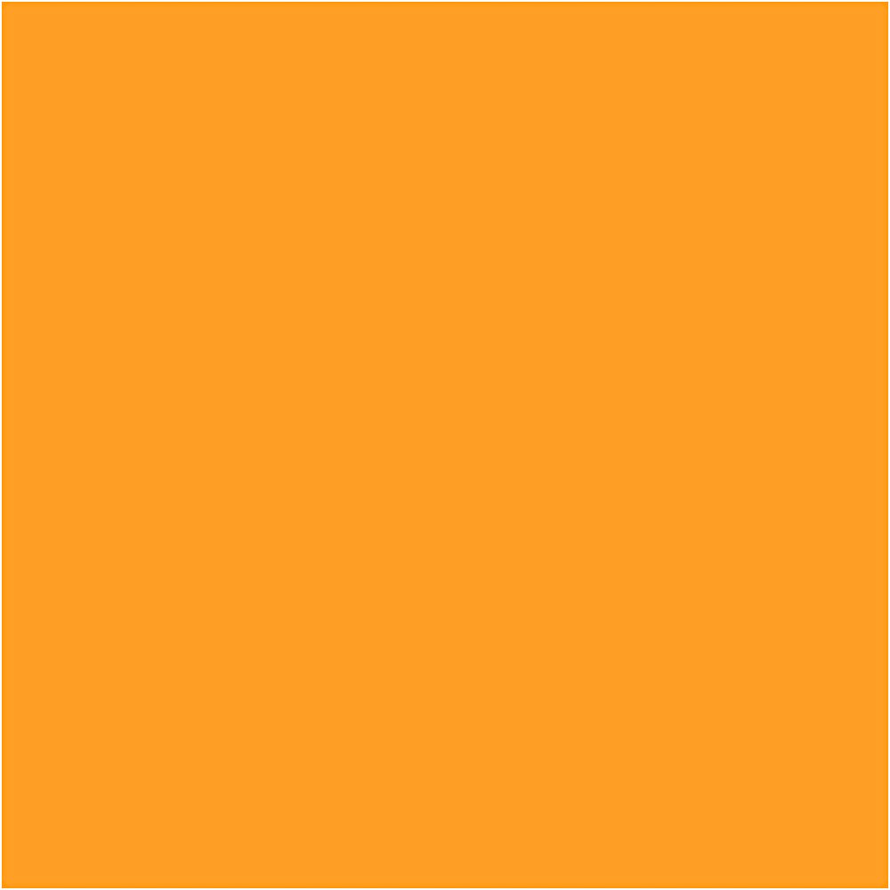 Neon Orange Modellervoks - 500 g, Blød og Formbar