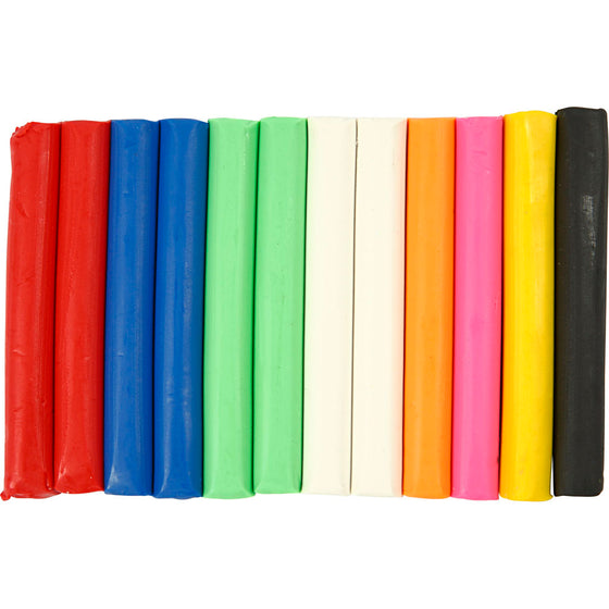 Modellervoks, ass. farver, 200 g/ 1 pk.