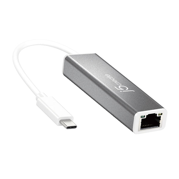 j5create Netværksadapter USB-C 3.1 Gen 1 1Gbps Kabling