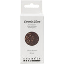 Keramikglasur, 984-1101 °C, dækkende, Chocolate Brown, 60 ml/ 1 ds.