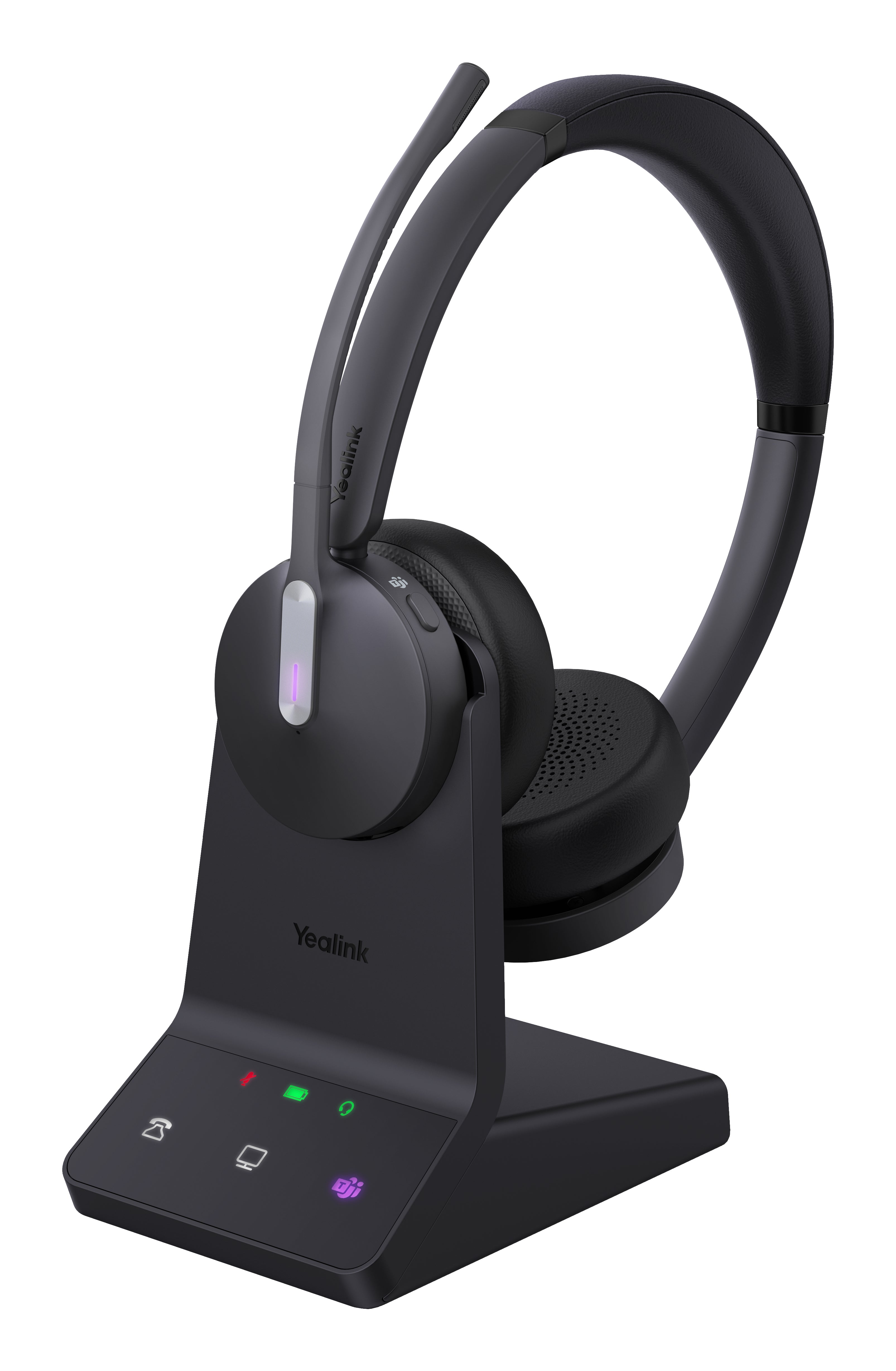 Yealink WH64 Dual Trådløs Headset Sort