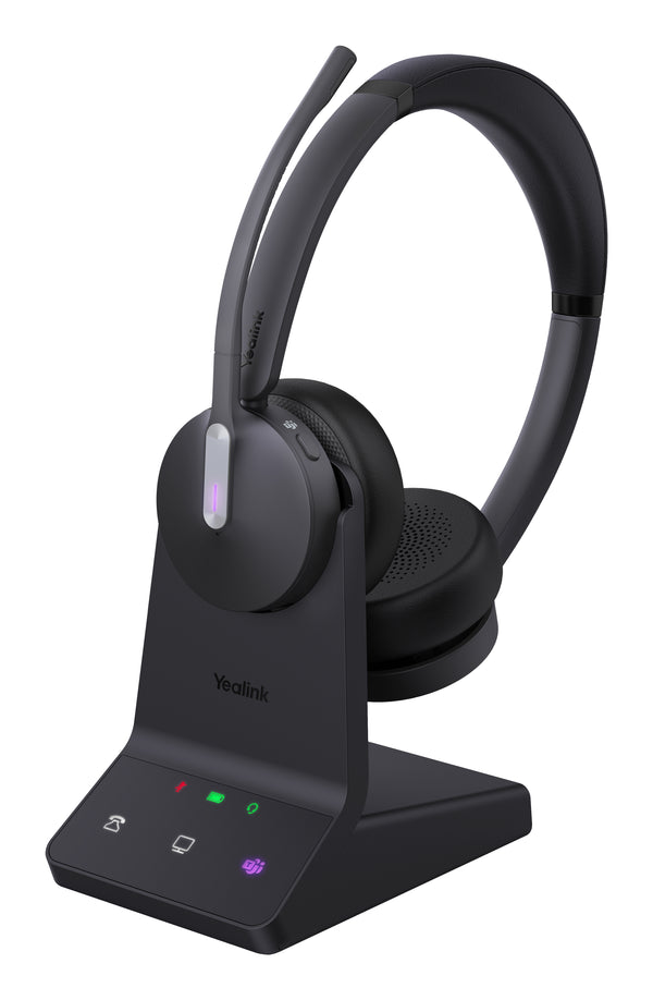 Yealink WH64 Dual Trådløs Headset Sort