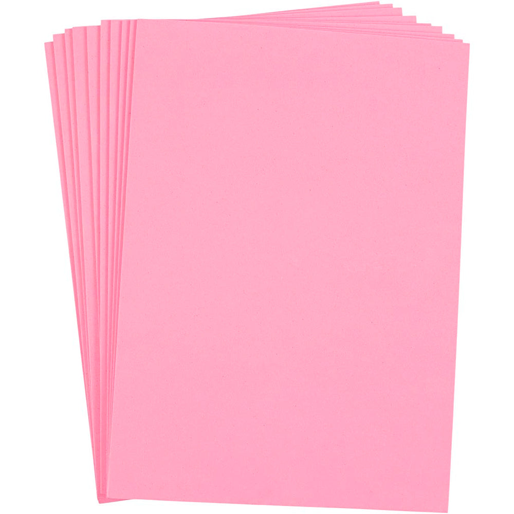 Mosgummi Ark, A4, ark 210x297 mm, tykkelse 2 mm, rosa, 10 ark/ 1 pk.