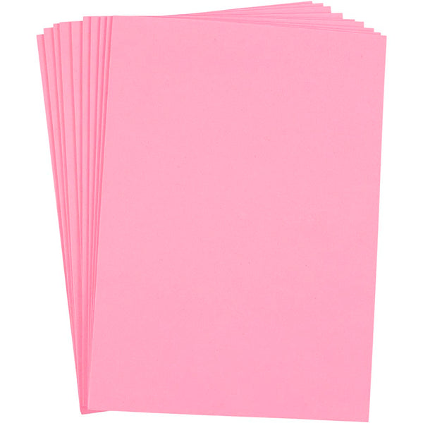 Mosgummi Ark, A4, ark 210x297 mm, tykkelse 2 mm, rosa, 10 ark/ 1 pk.
