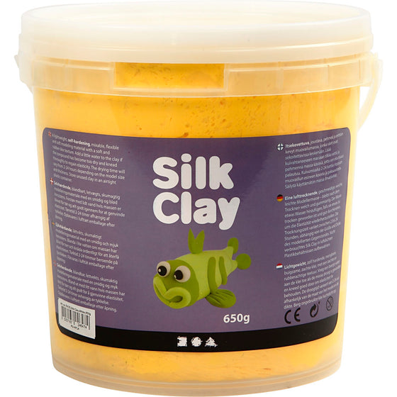 Silk Clay®, gul, 650 g/ 1 spand