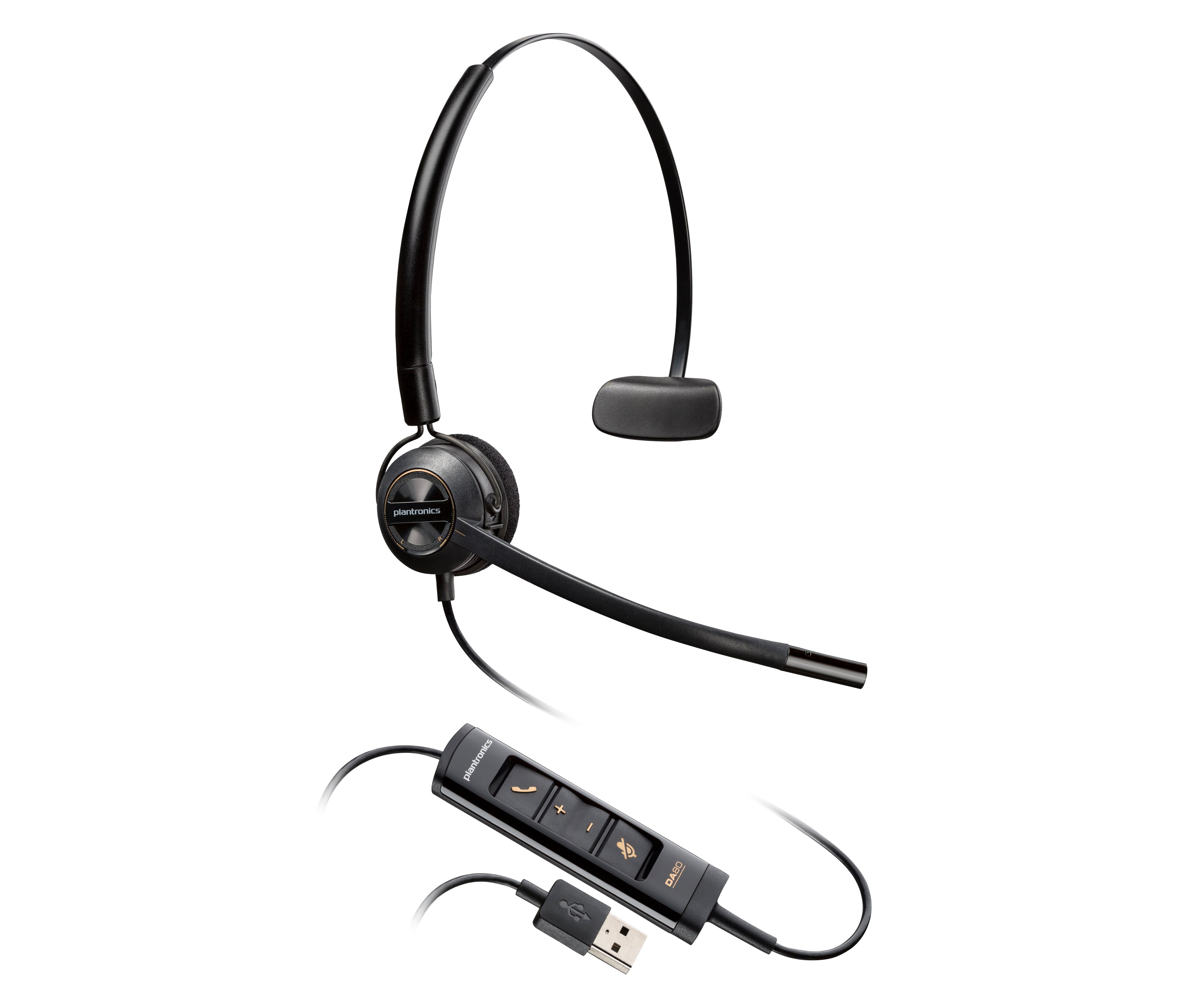 Poly EncorePro 545 Kabling Headset Sort