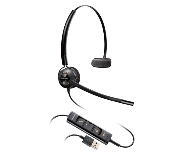 Poly EncorePro 545 Kabling Headset Sort
