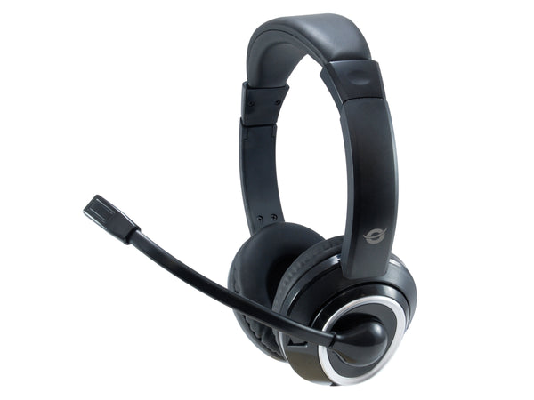 Conceptronic Polona POLONA01B Kabling Headset Sort