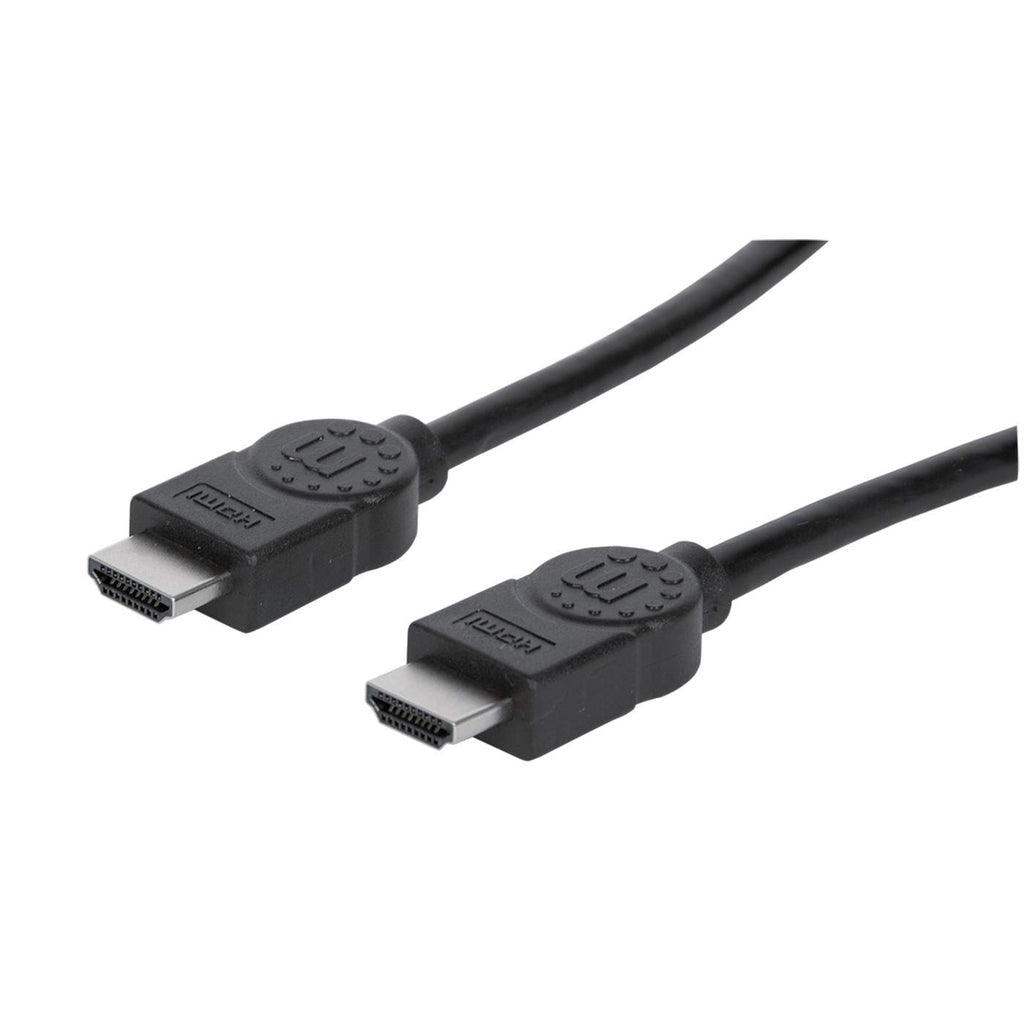 Manhattan HDMI han -> HDMI han 3 m Sort