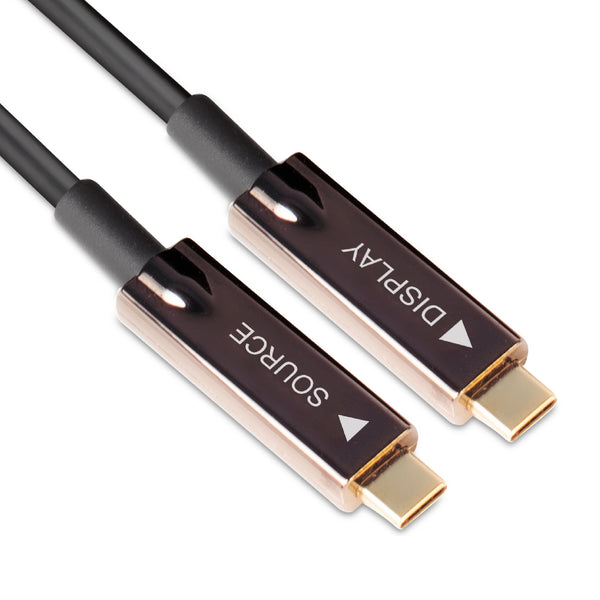Club 3D USB 3.2 Gen 2 USB Type-C kabel 20m Sort