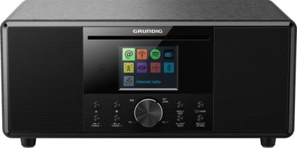 Grundig DTR 7000 DAB radio Cd / MP3-afspiller Digital afspiller Radio Lydafspiller til netværk Bluetooth-audiomodtager 32Watt