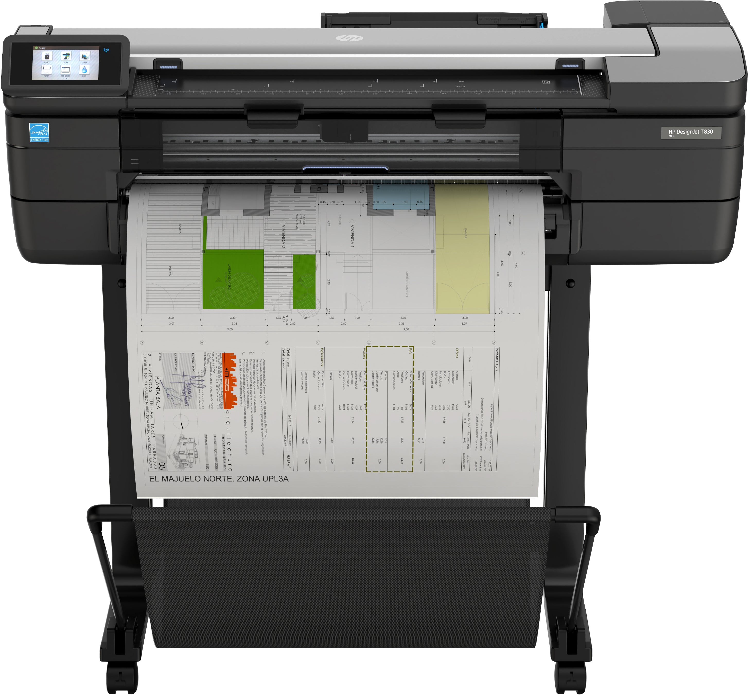 HP DesignJet T830 Blækprinter