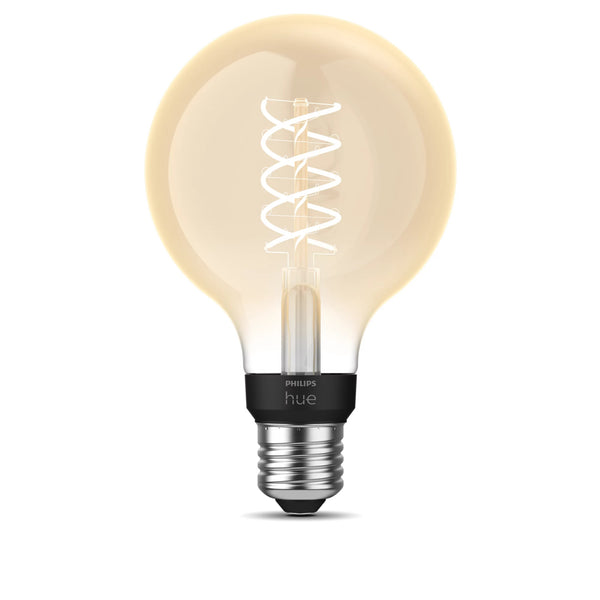 Philips Hue White LED-filament-lyspære 7W 550lumen 2100K Varmt hvidt lys
