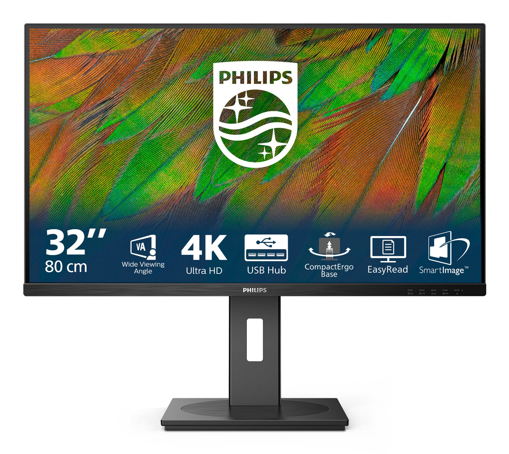 Philips 32B1N3800 32 VA 3840 x 2160 (4K) HDMI DisplayPort 60Hz
