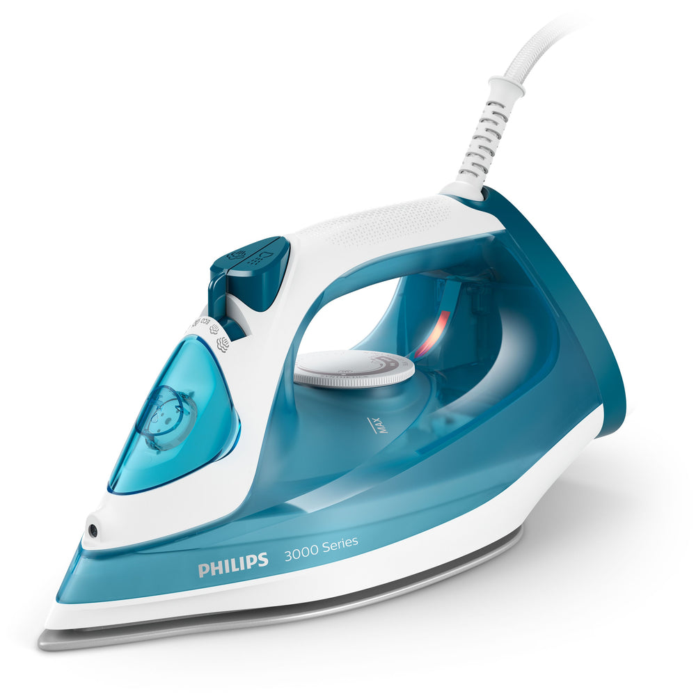 Philips 3000 series DST3011 Dampstrygejern 2100W Blå Hvid