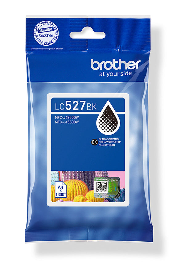 Brother LC 527BK Sort Blæk