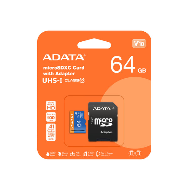 ADATA Premier microSDXC 64GB 50MB/s