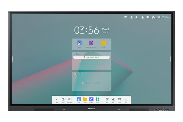 Samsung Interactive Display WA65C LED-bagbelyst LCD fladt paneldisplay 3840 x 2160 65