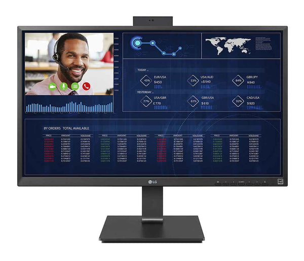 LG 27CQ651I-6P All-in-One PC Intel® Celeron® J4105 68,6 cm (27) 1920 x 1080 pixel All-in-One thin client 4 GB DDR4-SDRAM 16 GB HDD Wi-Fi 4 (802.11n) Hvid