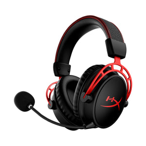 HyperX Cloud Alpha Trådløs Høretelefoner Sort Rød