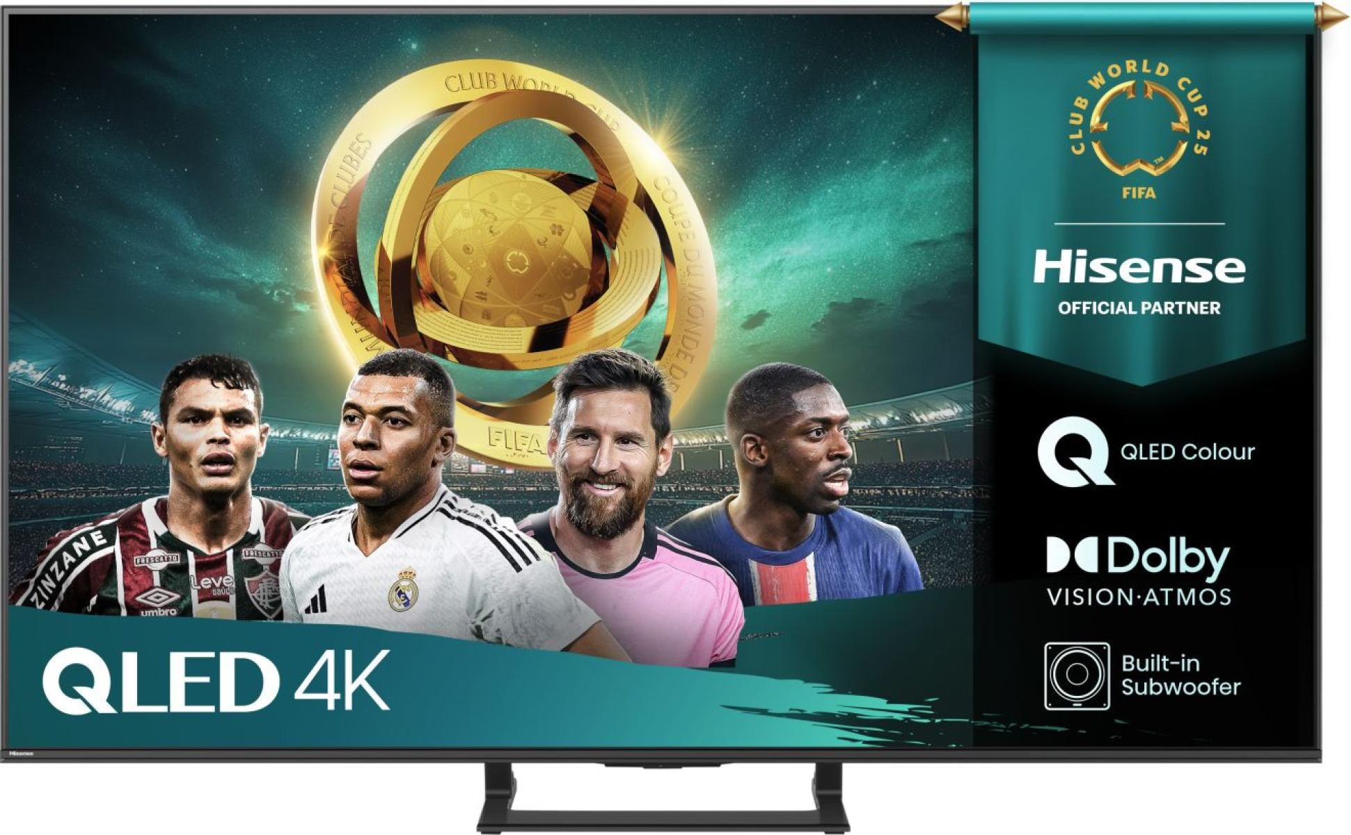 Hisense A7Q 50A7Q 127 cm (50) 4K Ultra HD Smart TV Wi-Fi Sort