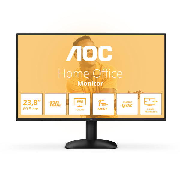 AOC 24B31H LED display 60,5 cm (23.8) 1920 x 1080 pixel Fuld HD Sort