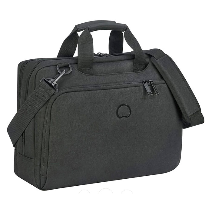 Computertaske - 6" sort computertaske - delsey