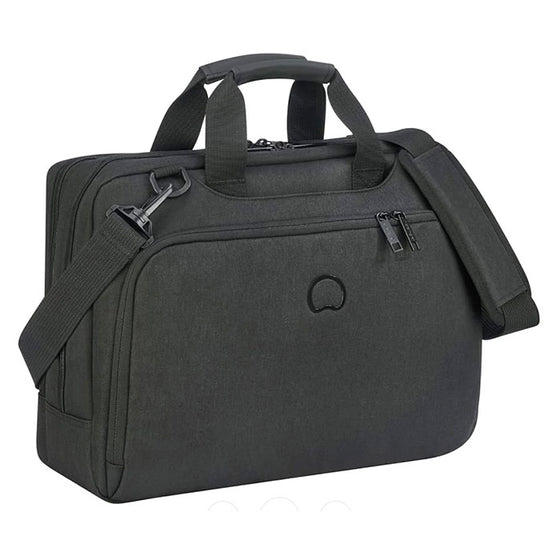 Computertaske - 6" sort computertaske - delsey