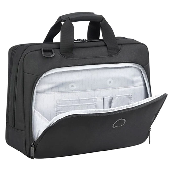 Computertaske - 6" sort computertaske - delsey