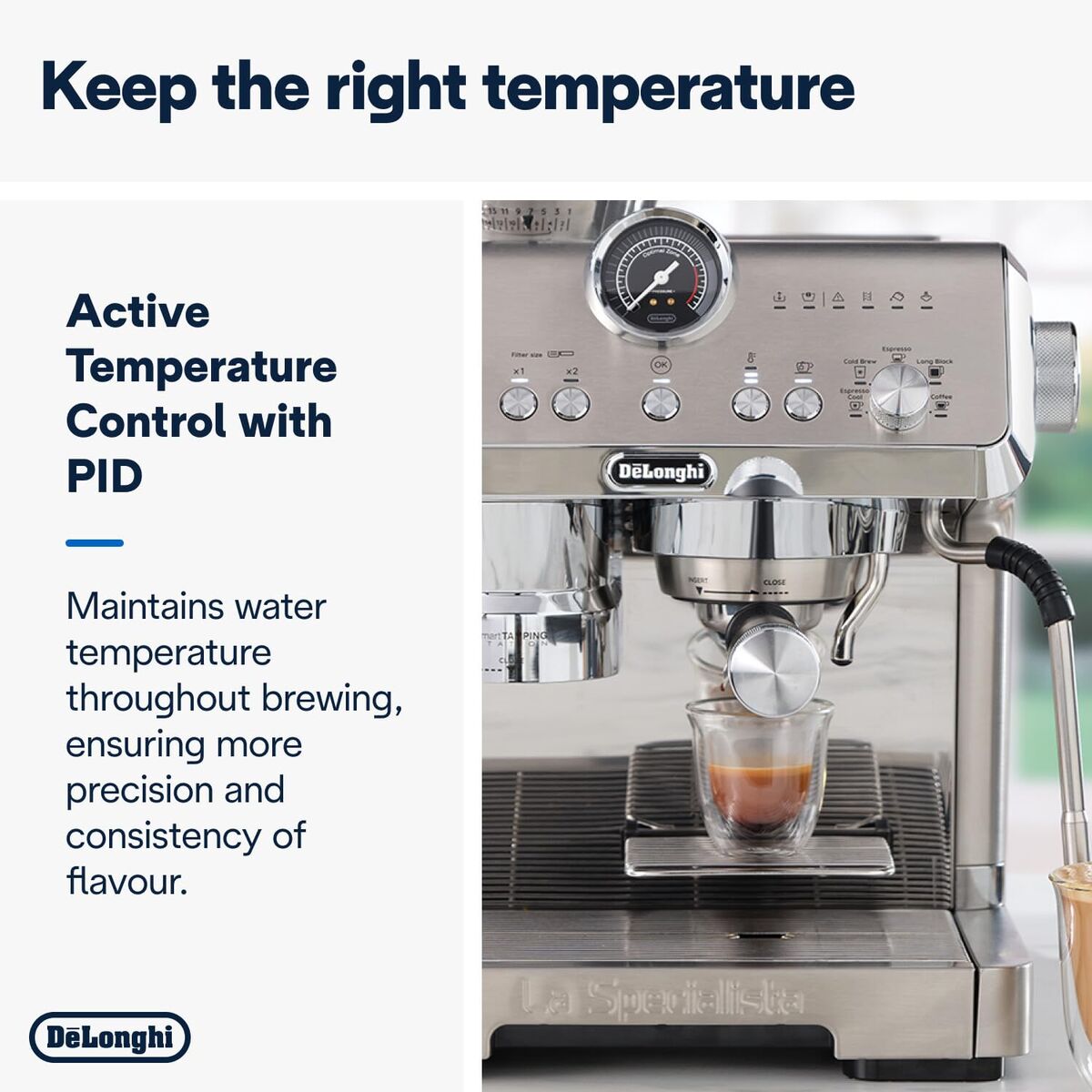 Elektrisk kaffemaskine DeLonghi LASPECIALISTAOPERAEC9555.M