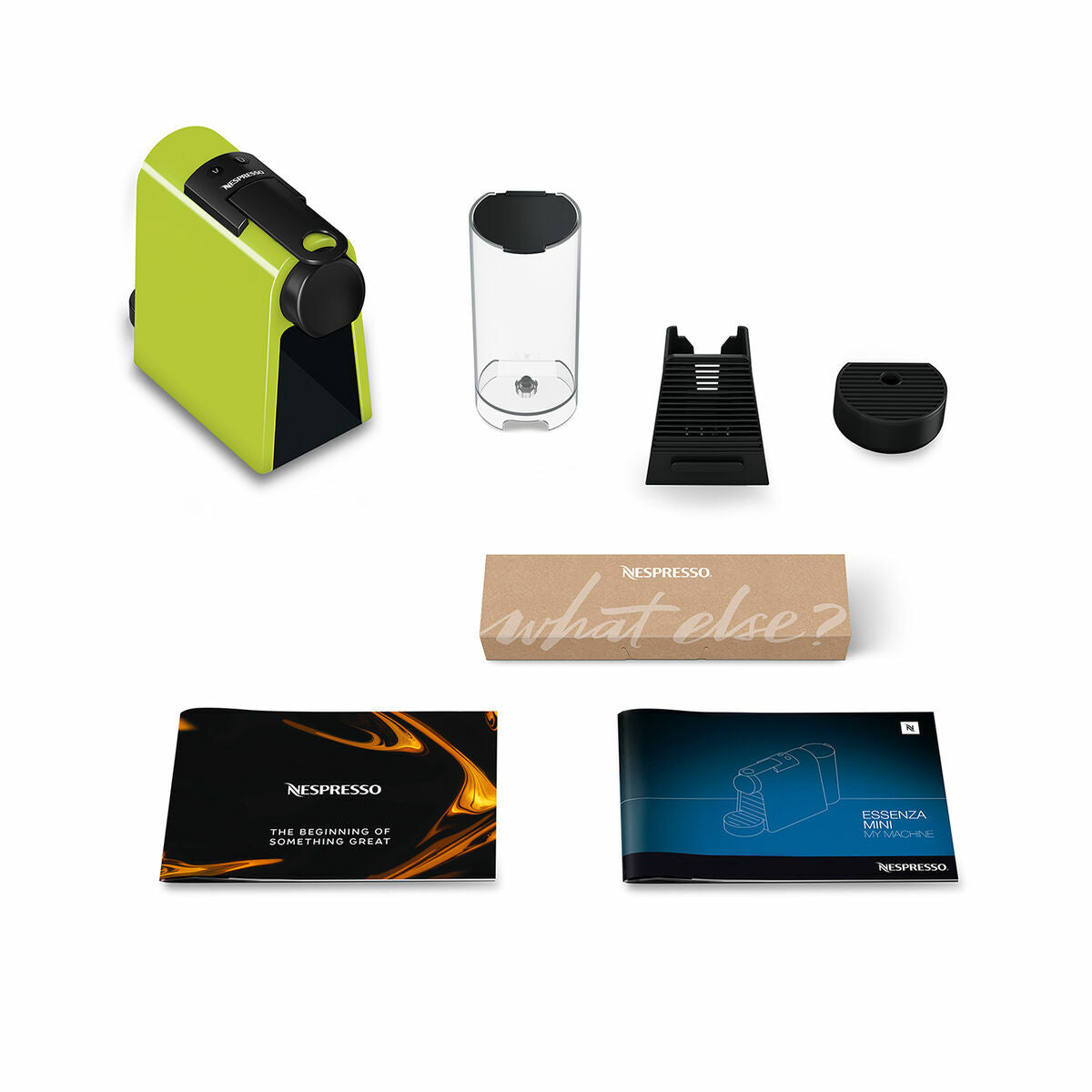 Kapselkaffemaskine DeLonghi ESSENZA MINI Lime 600 ml