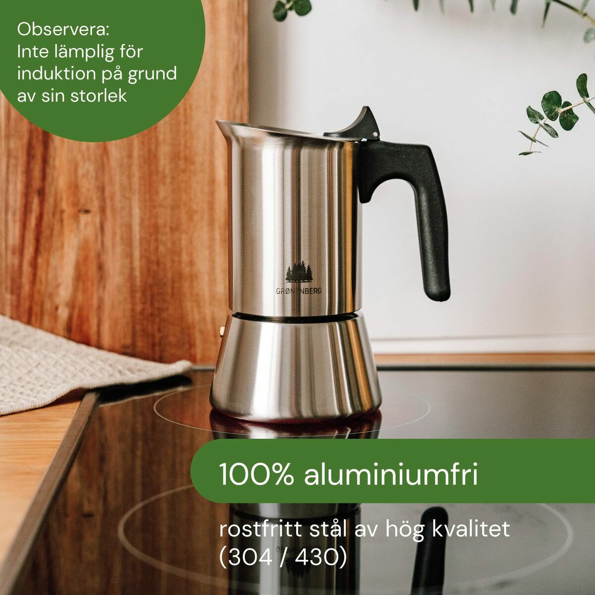Italiensk Kaffekande Bialetti 0001163 Aluminium 6 Kopper